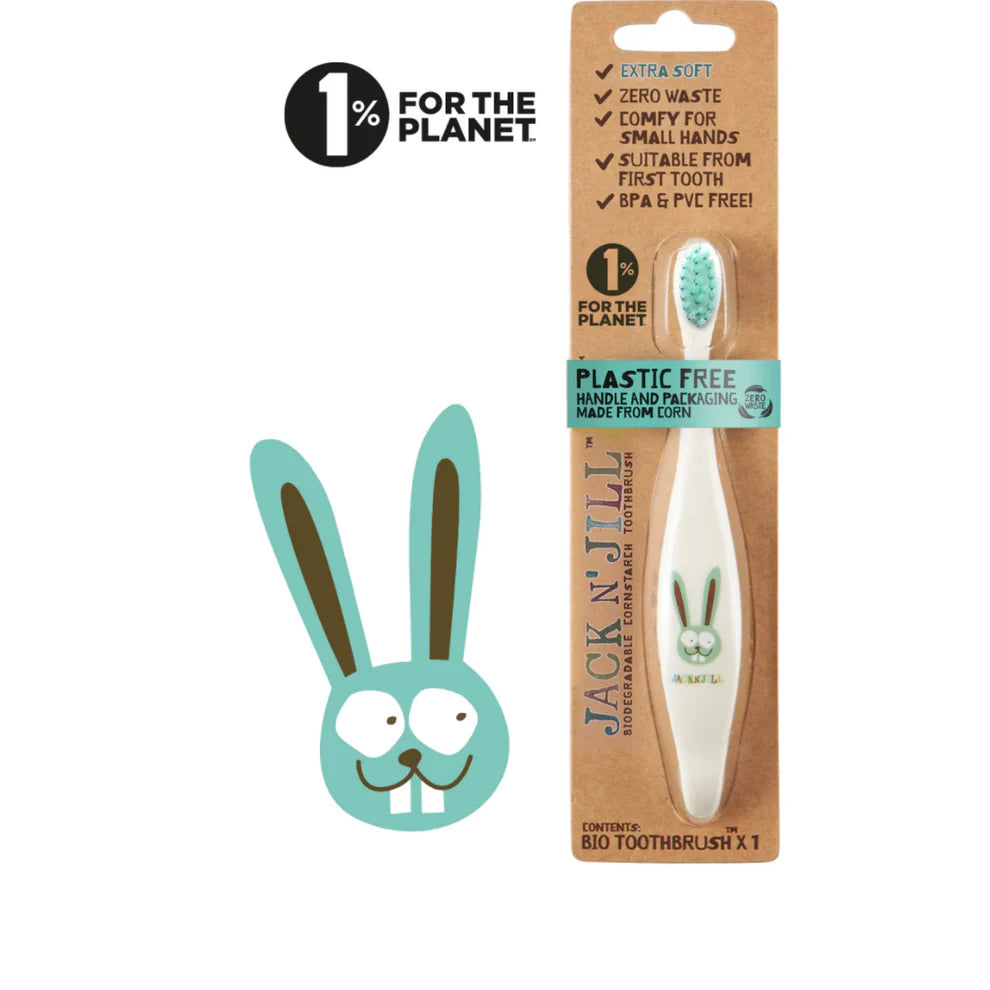 Escova de Dentes Biodegradavel Bunny